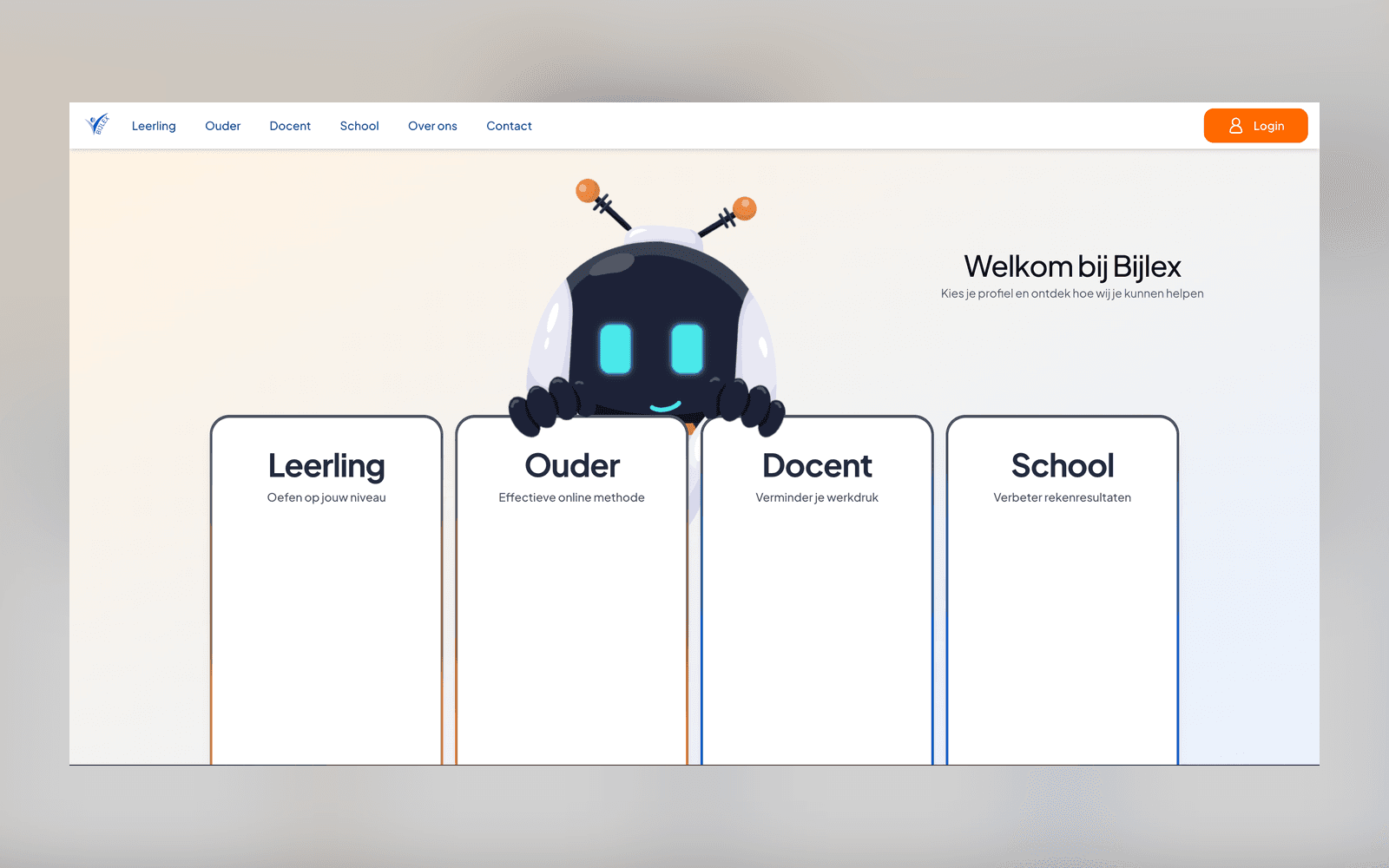 EdTech Website Rebuild — Frontend development + redesign